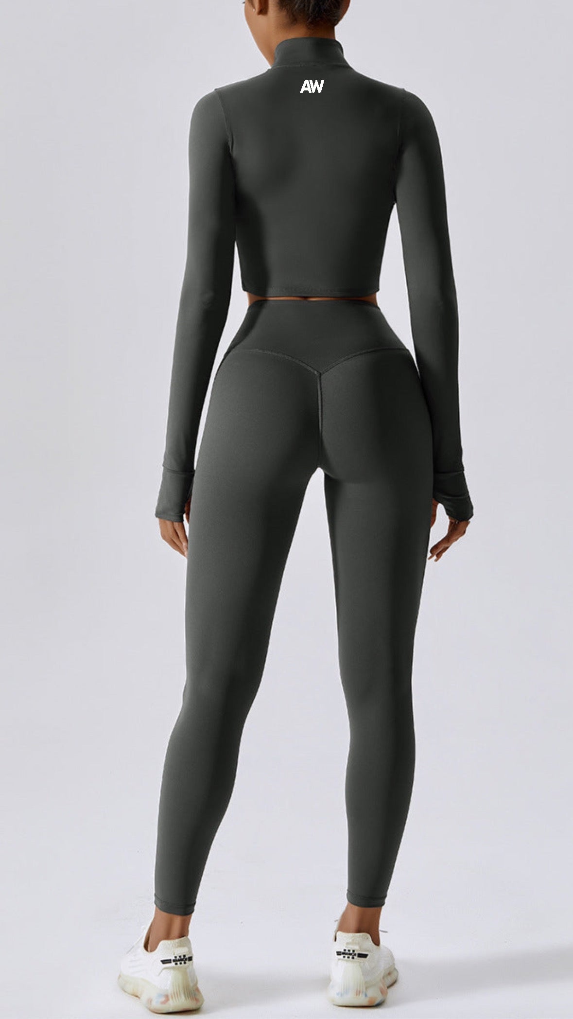 Athena - 3in1 Leggings Set Grey