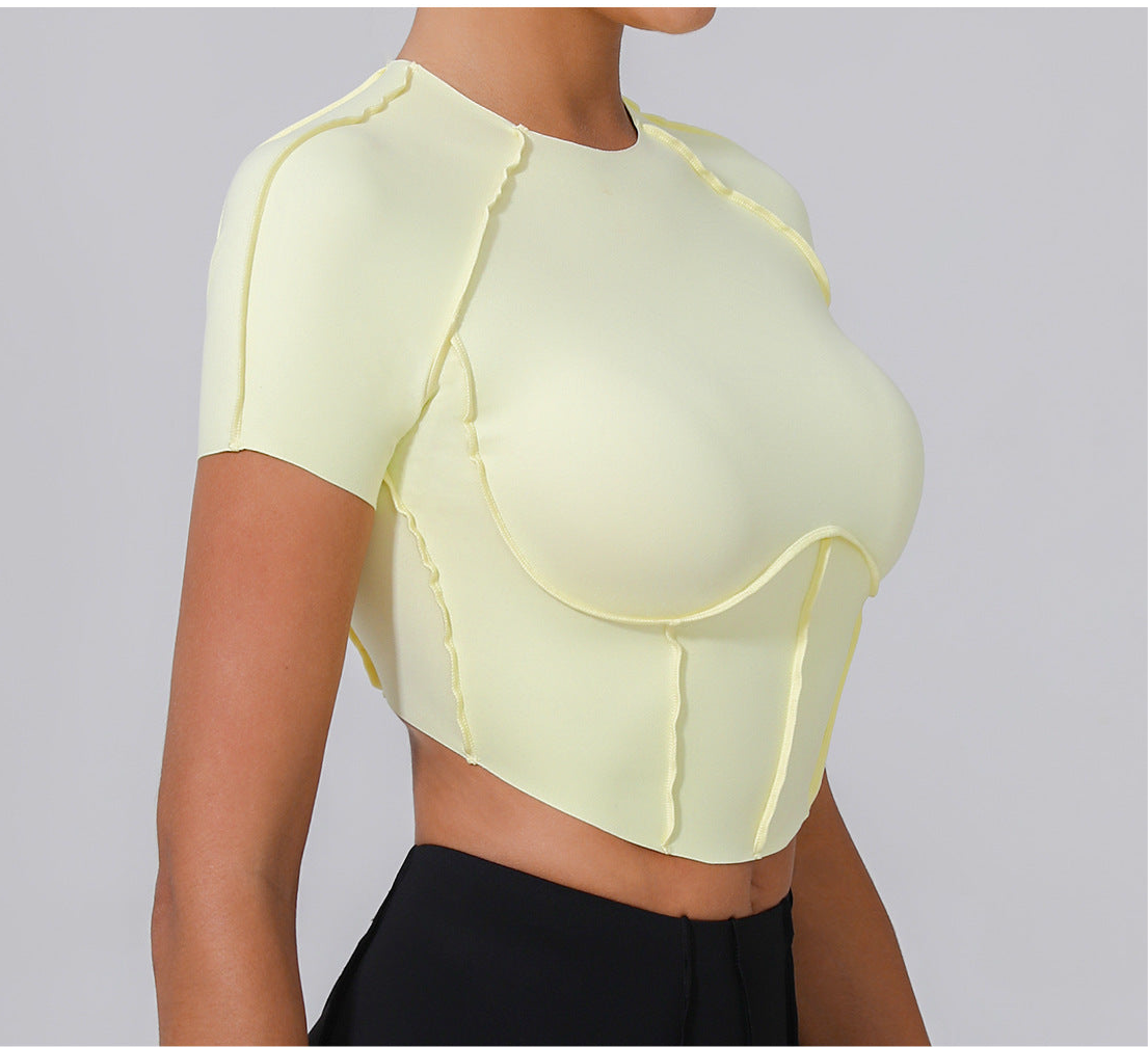 Croptop Lemon Glow