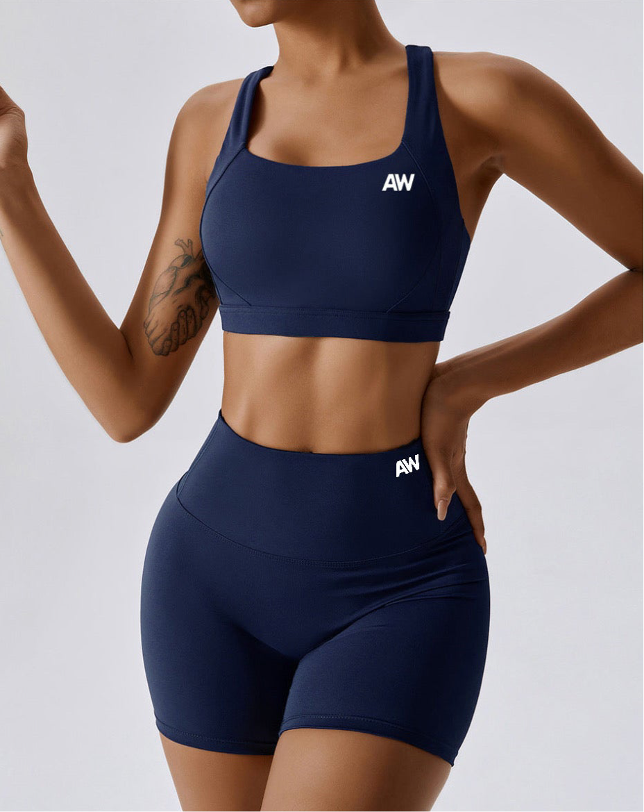 Athena - 3in1 Shorts Set Navy