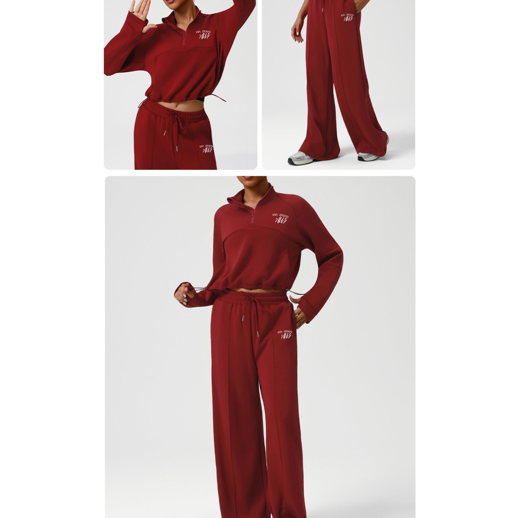 FLOW SUIT  Lounge Set Burgundy