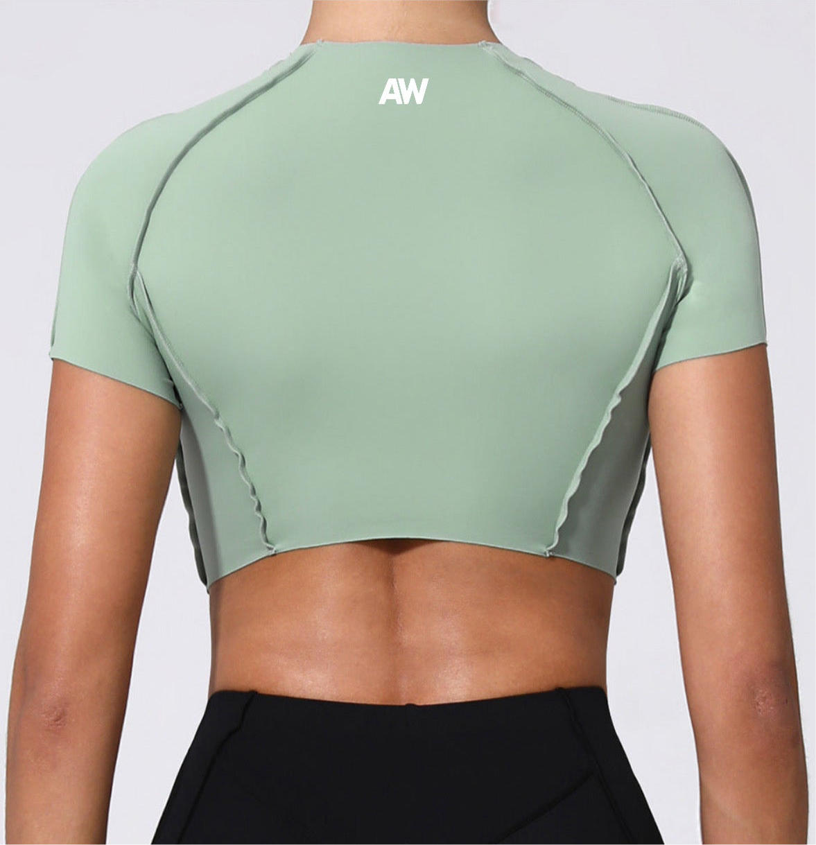 Croptop Mint Green
