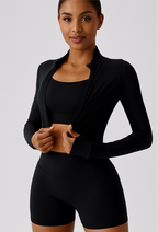 Athena - 3in1 Shorts Set Black
