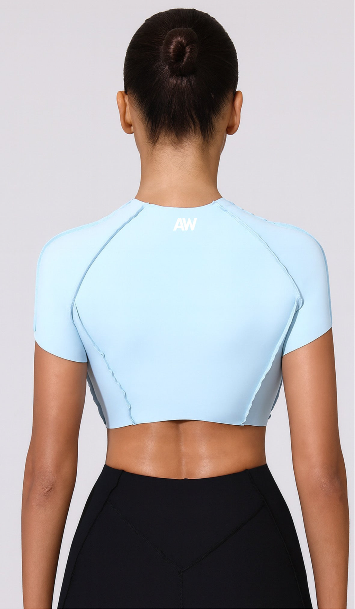 Croptop Sky Blue