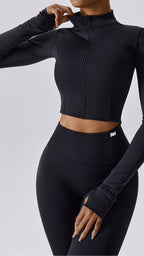 Athena - 3in1 Leggings Set Black