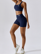 Athena - 3in1 Shorts Set Navy Blue