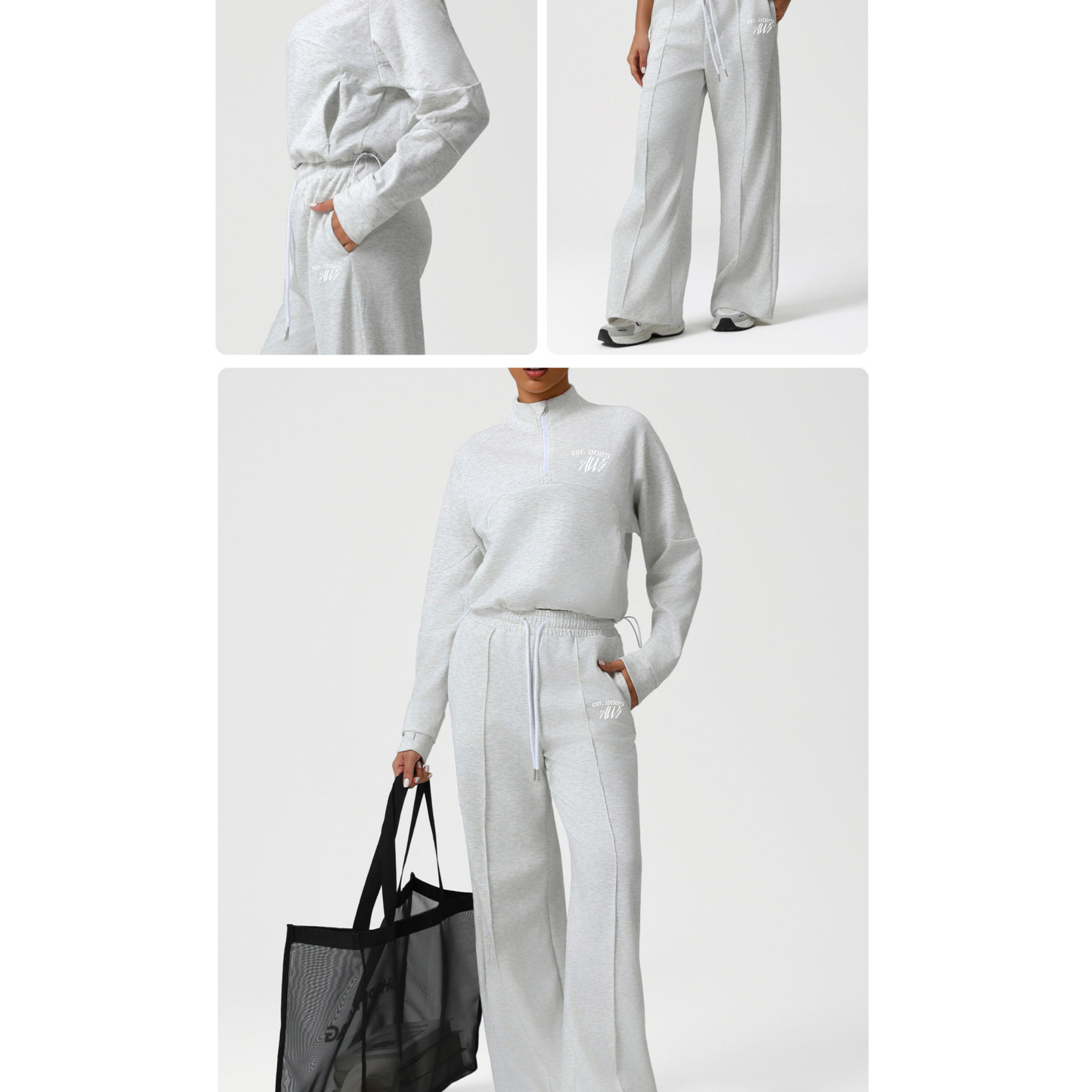 FLOW SUIT  Lounge Set Light Grey