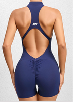 BelleForm Romper Navy