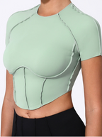 Croptop Mint Green