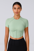 Croptop Mint Green