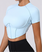 Croptop Sky Blue