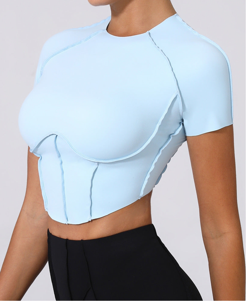 Croptop Sky Blue