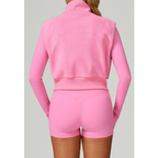 CORE VEST Premium Fleece Pink