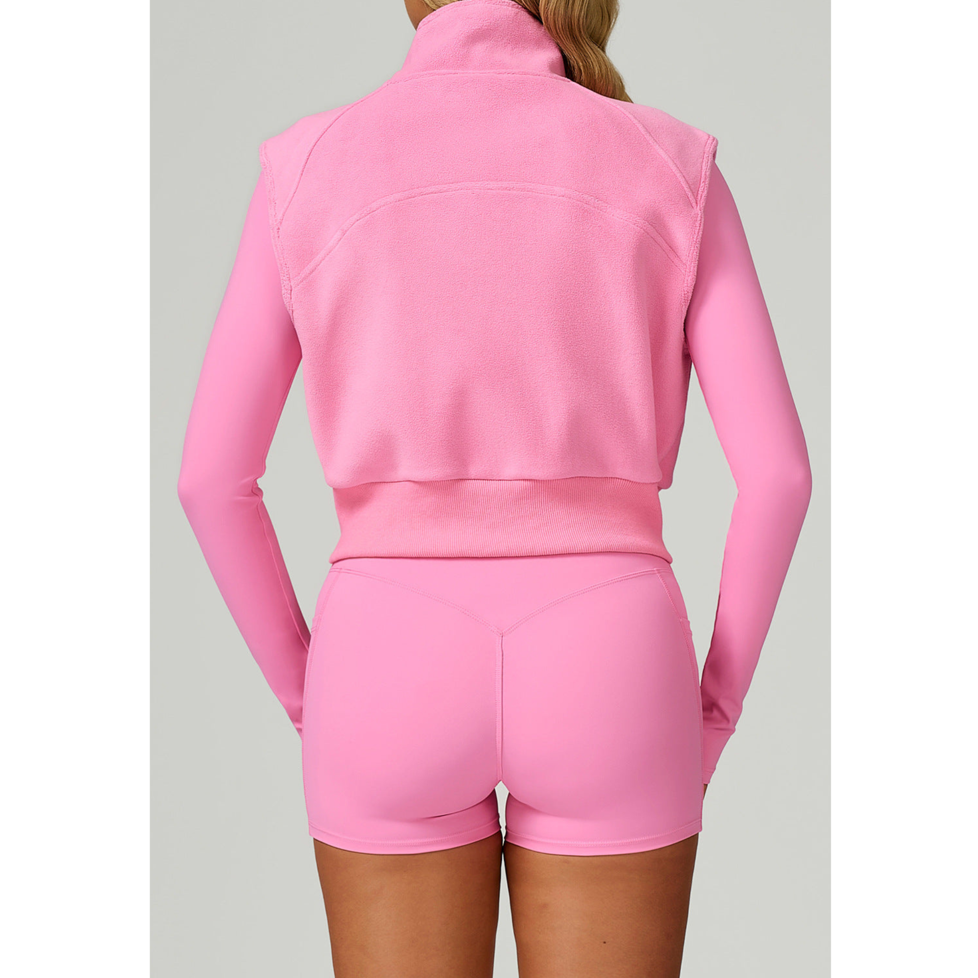 CORE VEST Premium Fleece Pink