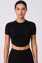 Croptop Mint Green