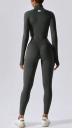 Athena - 3in1 Leggings Set Grey