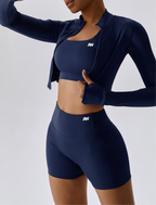 Athena - 3in1 Shorts Set Navy Blue