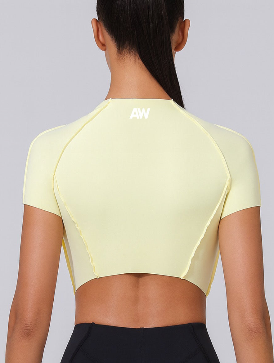Croptop Lemon Glow