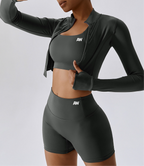 Athena - 3in1 Shorts Set Grey