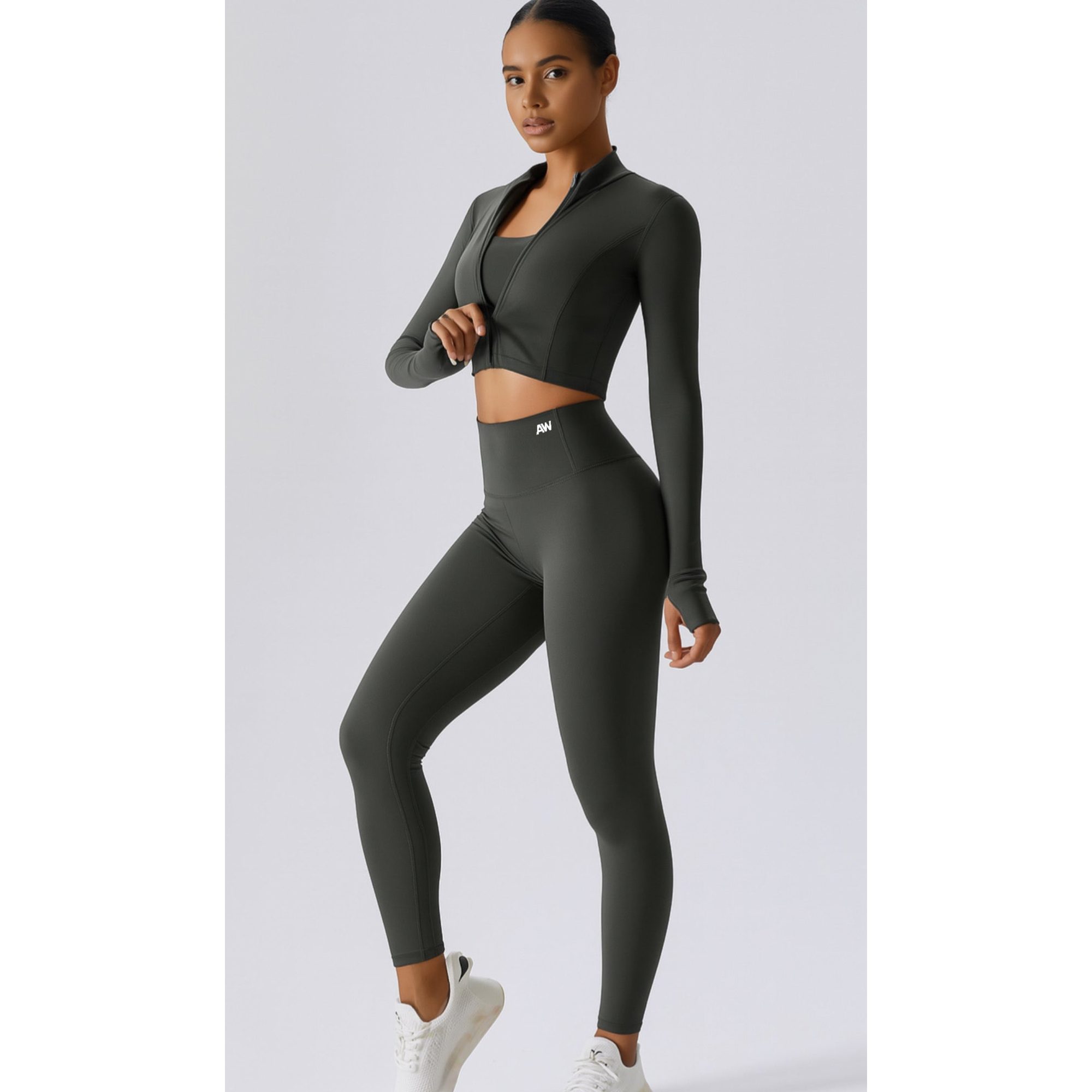 ATHENA Leggings Set Grey