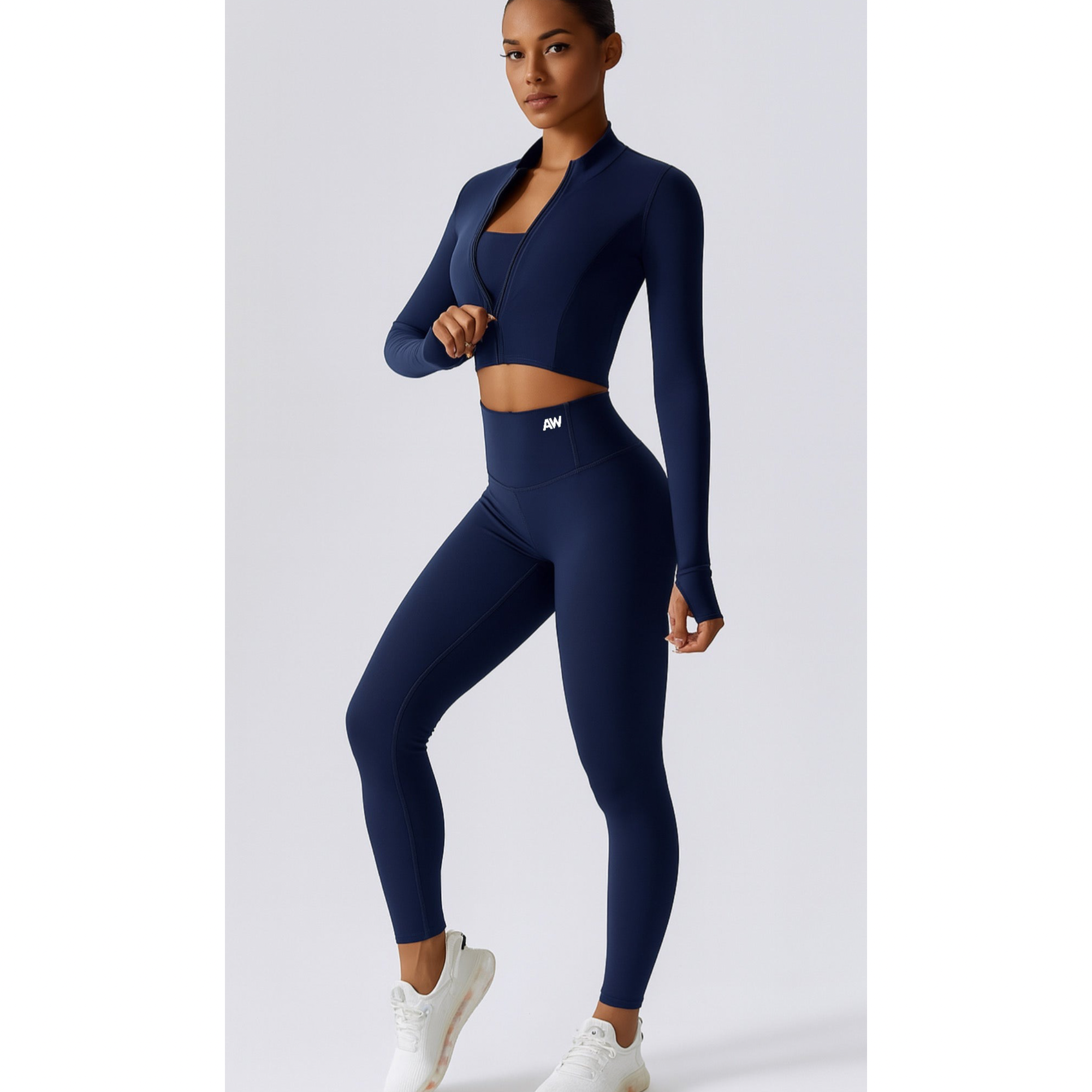 ATHENA Leggings Set Navy Blue