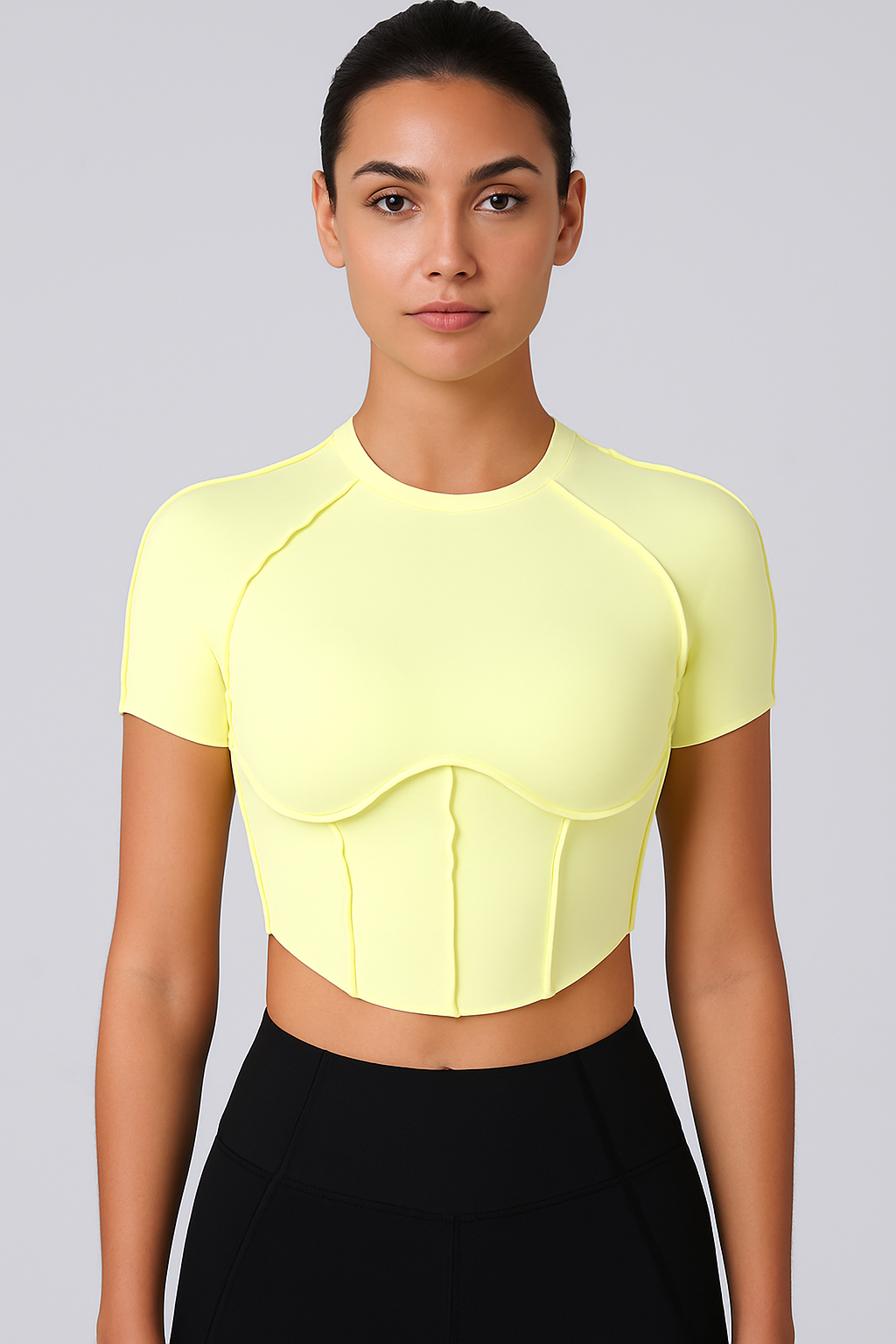 Croptop Sky Blue