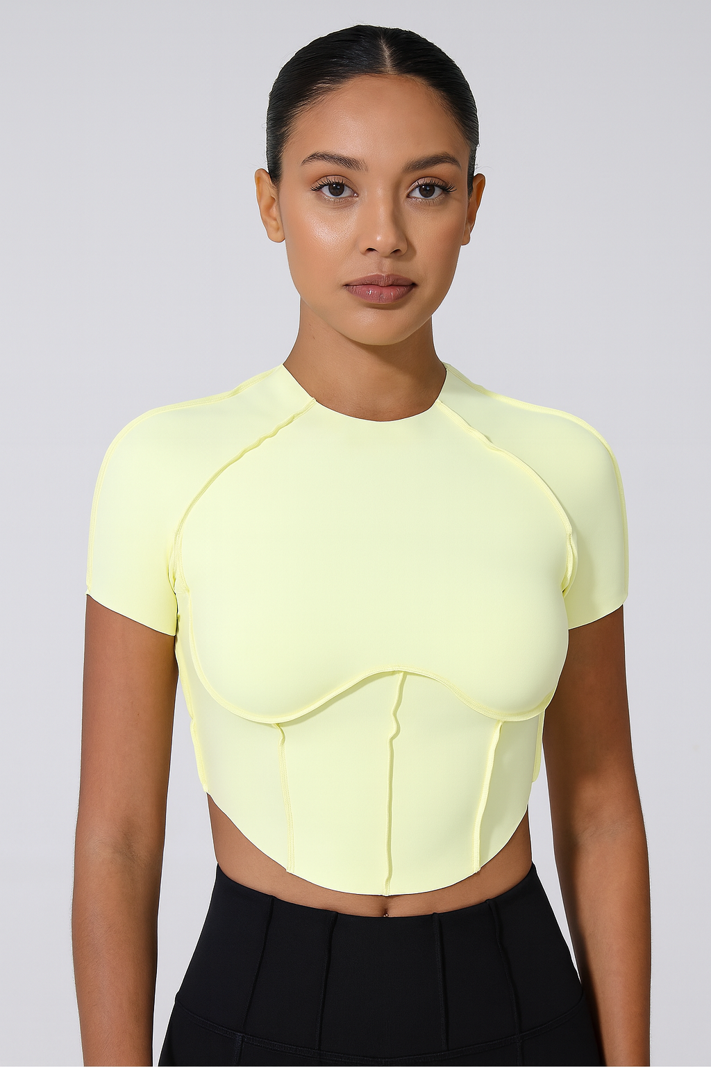 Croptop Lemon Glow