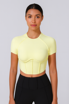 Croptop Lemon Glow